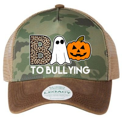 Boo To Bullying Awareness Halloween Legacy Tie Dye Trucker Hat