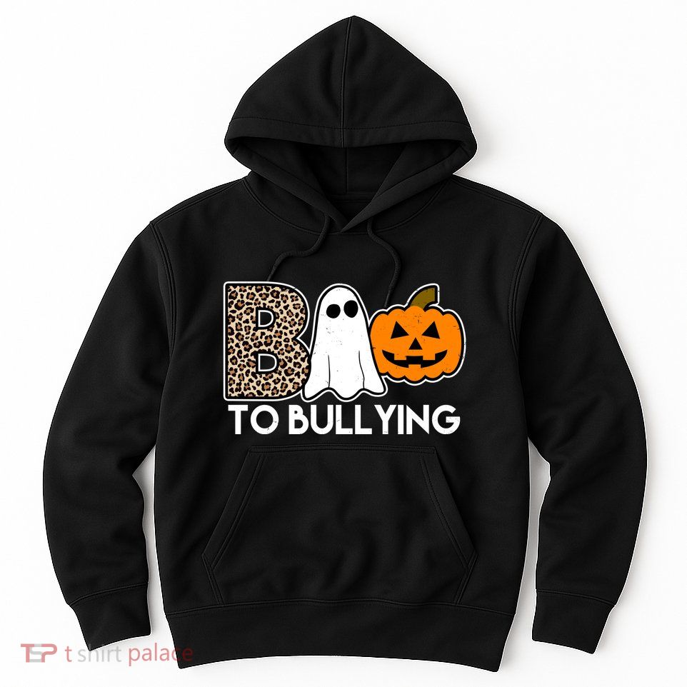 Boo To Bullying Awareness Halloween Hoodie