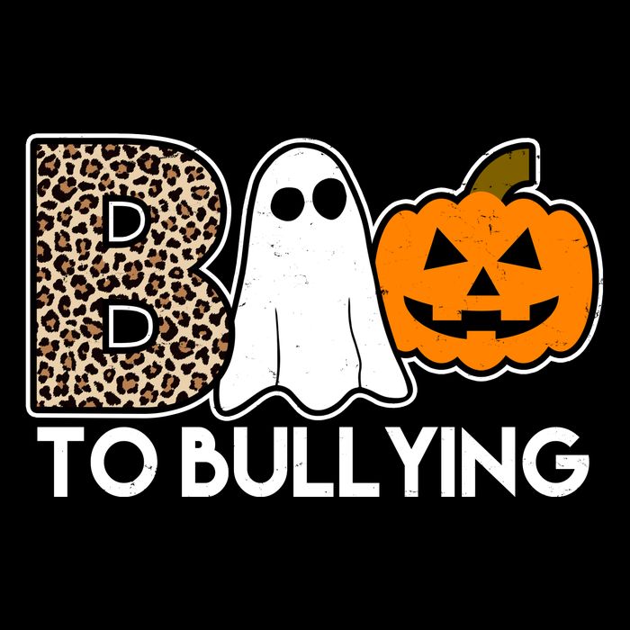 Boo To Bullying Awareness Halloween Bag