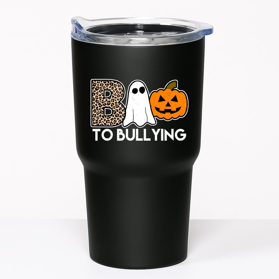 Boo To Bullying Awareness Halloween Tumbler