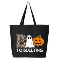 Boo To Bullying Awareness Halloween 25L Jumbo Tote