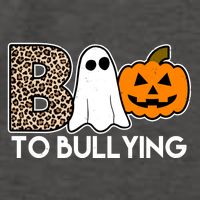 Boo To Bullying Awareness Halloween Vector Backpack