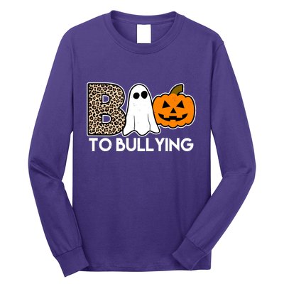 Boo To Bullying Awareness Halloween Long Sleeve Shirt