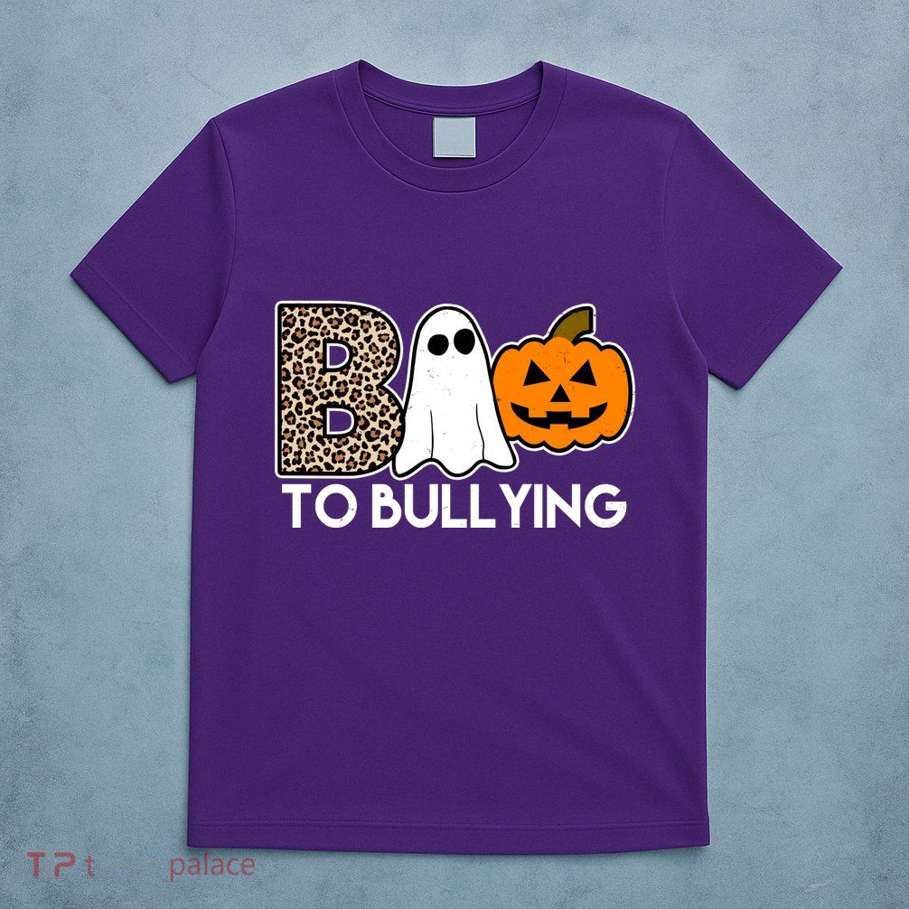 Boo To Bullying Awareness Halloween T-Shirt