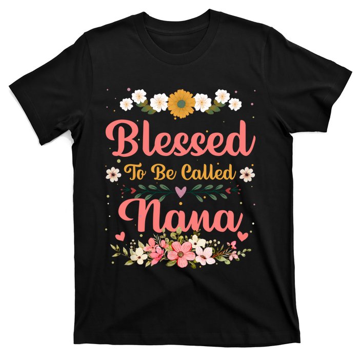 Blessed To Be Called Nina Mothers Day T-Shirt