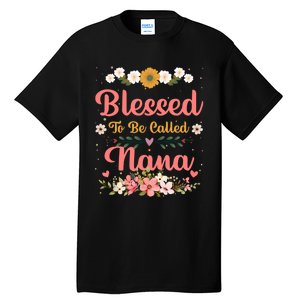 Blessed To Be Called Nina Mothers Day Tall T-Shirt