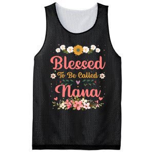 Blessed To Be Called Nina Mothers Day Mesh Reversible Basketball Jersey Tank