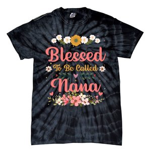 Blessed To Be Called Nina Mothers Day Tie-Dye T-Shirt