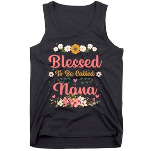 Blessed To Be Called Nina Mothers Day Tank Top