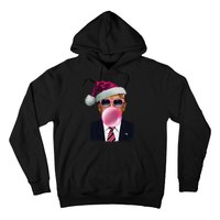 B.U.B.B.L.E.G.U.M Trump Blowing Christmas Trump Hoodie