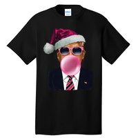 B.U.B.B.L.E.G.U.M Trump Blowing Christmas Trump Tall T-Shirt