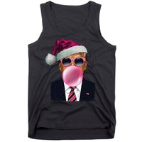 B.U.B.B.L.E.G.U.M Trump Blowing Christmas Trump Tank Top