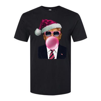 B.U.B.B.L.E.G.U.M Trump Blowing Christmas Trump Softstyle® CVC T-Shirt