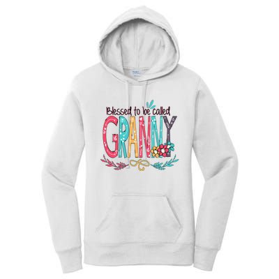 Blessed To Be Called Granny Colorful Gifts Women's Pullover Hoodie