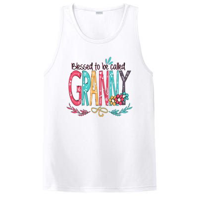 Blessed To Be Called Granny Colorful Gifts PosiCharge Competitor Tank