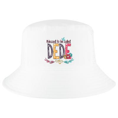 Blessed To Be Called Dede Colorful Grandma Cool Comfort Performance Bucket Hat