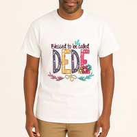 Blessed To Be Called Dede Colorful Grandma Tall T-Shirt