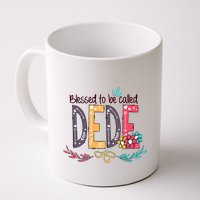 Blessed To Be Called Dede Colorful Grandma Mug