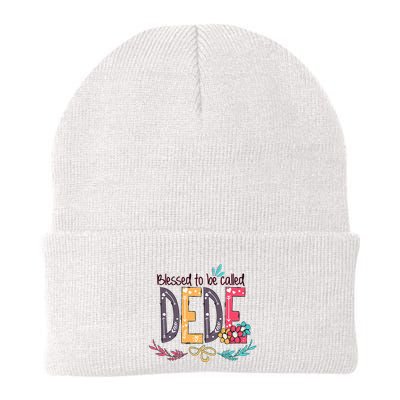 Blessed To Be Called Dede Colorful Grandma Beanie