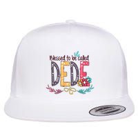 Blessed To Be Called Dede Colorful Grandma Flatbill Hat