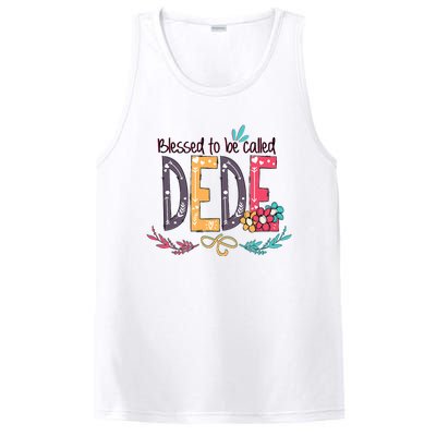 Blessed To Be Called Dede Colorful Grandma PosiCharge Competitor Tank