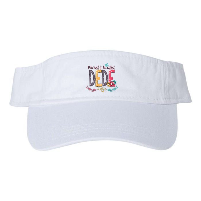Blessed To Be Called Dede Colorful Grandma Visor