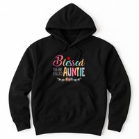 Blessed To Be Called Auntie Colorful Art MotherS Day Hoodie