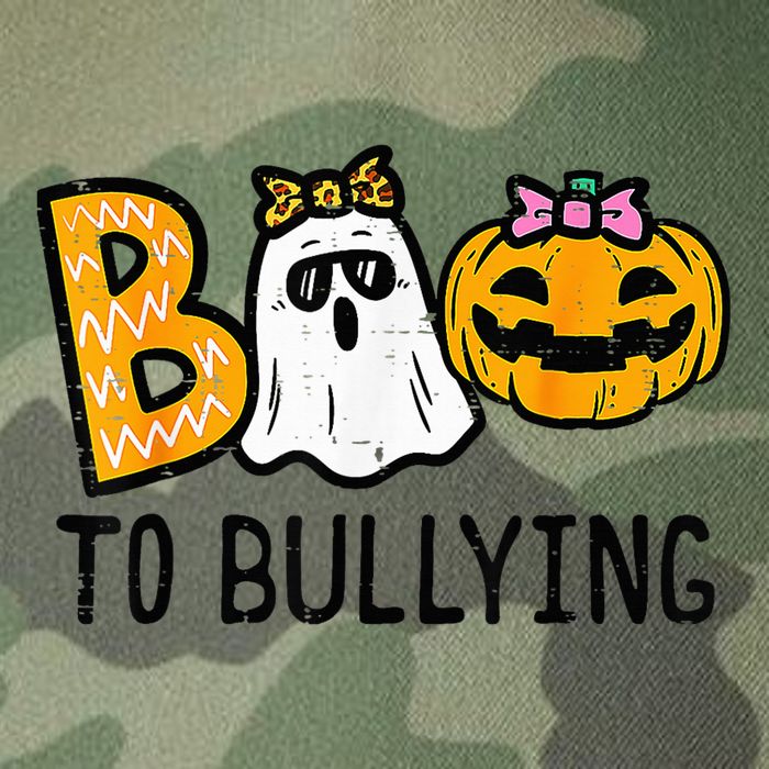 Boo To Bullying Ghost Pumpkin Orange Anti Bully Unity Day Legacy Tie Dye Trucker Hat