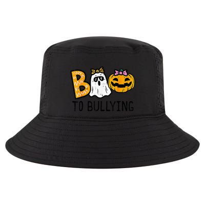 Boo To Bullying Ghost Pumpkin Orange Anti Bully Unity Day Cool Comfort Performance Bucket Hat