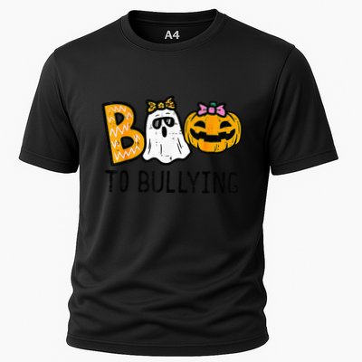 Boo To Bullying Ghost Pumpkin Orange Anti Bully Unity Day Performance Shirt