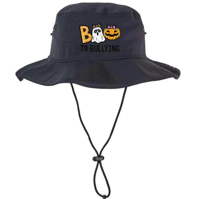 Boo To Bullying Ghost Pumpkin Orange Anti Bully Unity Day Bucket Hat