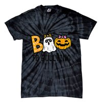 Boo To Bullying Ghost Pumpkin Orange Anti Bully Unity Day Tie-Dye T-Shirt