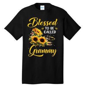 Blessed To Be Called Grammy Mother's Day Sunflower Lovers Tall T-Shirt