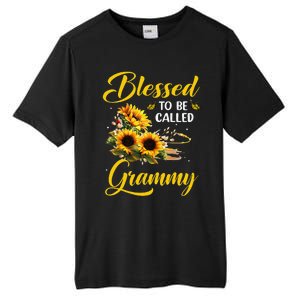 Blessed To Be Called Grammy Mother's Day Sunflower Lovers Tall Fusion ChromaSoft Performance T-Shirt