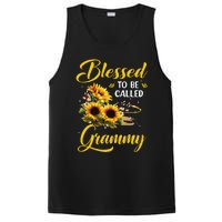 Blessed To Be Called Grammy Mother's Day Sunflower Lovers PosiCharge Competitor Tank