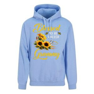 Blessed To Be Called Grammy Mother's Day Sunflower Lovers Unisex Surf Hoodie