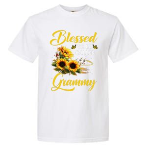 Blessed To Be Called Grammy Mother's Day Sunflower Lovers Garment-Dyed Heavyweight T-Shirt