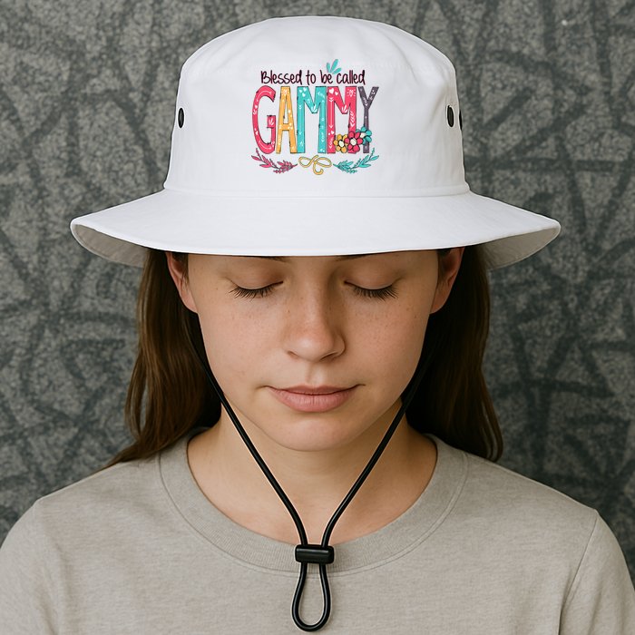 Blessed To Be Called Gammy Colorful Grandma Bucket Hat
