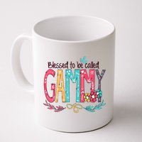 Blessed To Be Called Gammy Colorful Grandma Mug