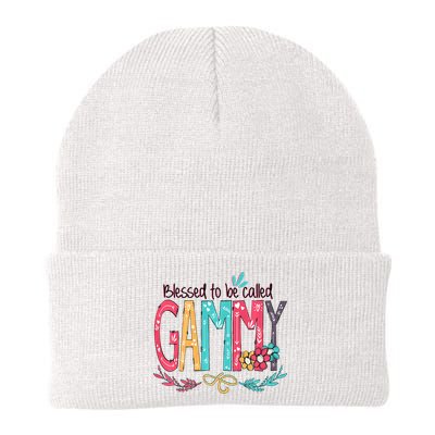 Blessed To Be Called Gammy Colorful Grandma Beanie