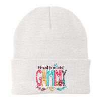 Blessed To Be Called Gammy Colorful Grandma Beanie
