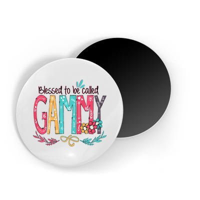 Blessed To Be Called Gammy Colorful Grandma Magnet