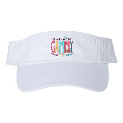 Blessed To Be Called Gammy Colorful Grandma Visor