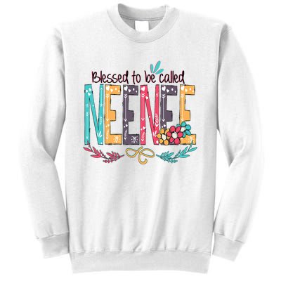 Blessed To Be Called Neenee Colorful Gifts Sweatshirt