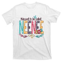 Blessed To Be Called Neenee Colorful Gifts T-Shirt