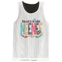 Blessed To Be Called Neenee Colorful Gifts Mesh Reversible Basketball Jersey Tank