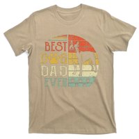 Boston Terrier Best Dog Dad Ever Vintage FatherS Day Retro T-Shirt