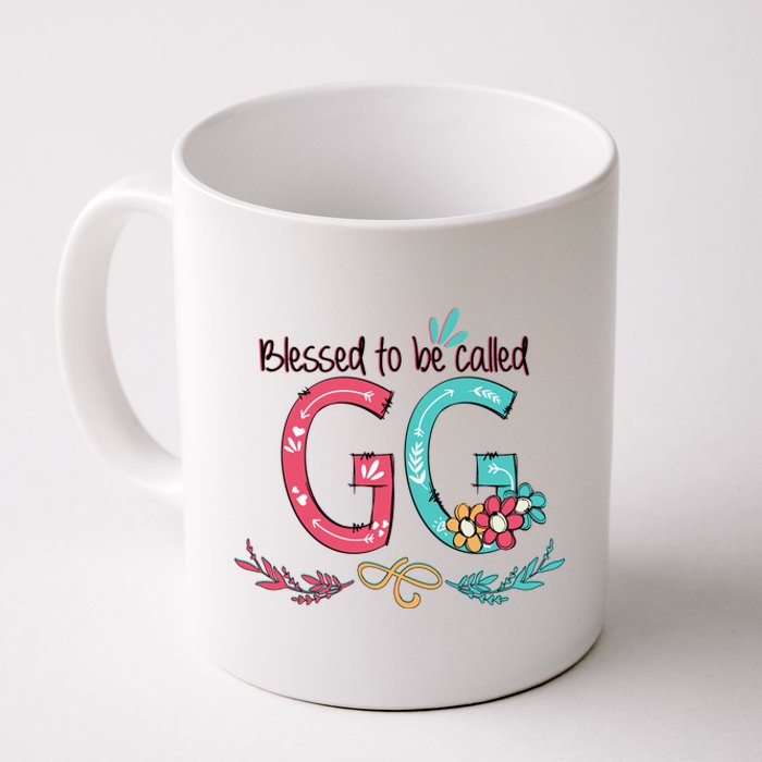 Blessed To Be Called Gg Colorful Grandma Coffee Mug