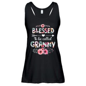 Blessed To Be Called Granny Funny Granny Mother's Day Ladies Essential Flowy Tank