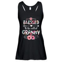 Blessed To Be Called Granny Funny Granny Mother's Day Ladies Essential Flowy Tank